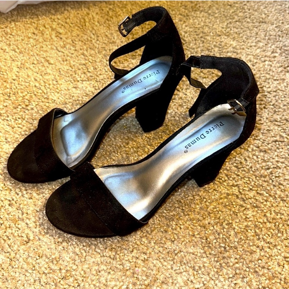 black heels